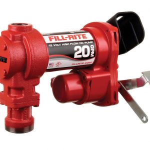 20 GPM, 12V DC High Flow Pump, 5 ft. Ground Wire, No Accessories