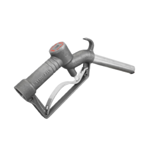 FRHMN100S 1 in. Manual Nozzle. Leaded Spout and Hook. Rated for 50 PSI. NPT Threads.