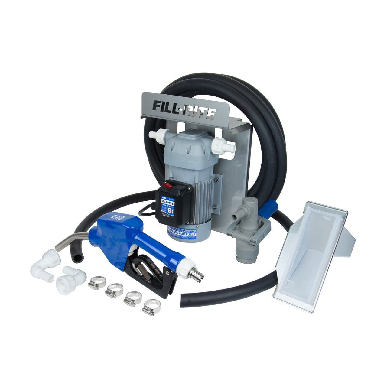 FRDF120CAN520-RP 120V AC DEF Pump, Cage IBC Mount Bracket, Nozzle Boot, Automatic Nozzle, 5 ft. Suction Hose, 20 ft. Discharge Hose, Fittings, Micro Matic RPV FRDF120CAN520-RP 120V AC DEF Pump, Cage IBC Mount Bracket, Nozzle Boot, Automatic Nozzle, 5 ft. Suction Hose, 20 ft. Discharge Hose, Fittings, Micro Matic RPV