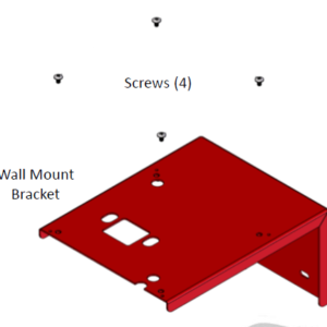 FRKIT902MB Mounting Bracket Kit for FR902C Series Remote Cabinet Meters. Contains Mounting Bracket and Screws (4).
