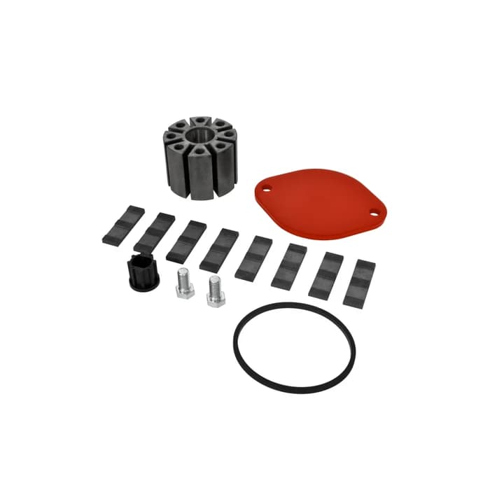 FRKIT300RG Rotor Group Kit for 300 Series Pumps. Contains Rotor Cover, Rotor Cover Gasket, Rotor Cover Bolts (2), Rotor, Rotor Insert, and Carbon Vanes (8) FRKIT300RG Rotor Group Kit for 300 Series Pumps. Contains Rotor Cover, Rotor Cover Gasket, Rotor Cover Bolts (2), Rotor, Rotor Insert, and Carbon Vanes (8)