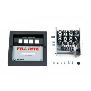 FRKIT900GR Gallon Register and Faceplate Kit for 900 Series Meters. Contains Gallon Register, Gallon Faceplate, Pinon Bevel Gear, Bezel