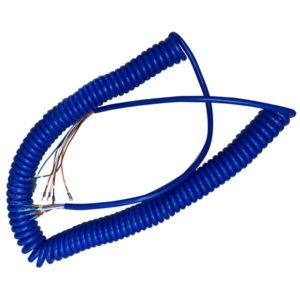 SC31099 Cable Assembly, Blue Coiled Cable, 30 ft.
