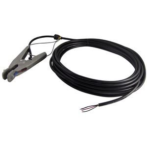 SC32665 Clamp and Cable Assembly, Grounding Cable, Black Straight 20 ft.