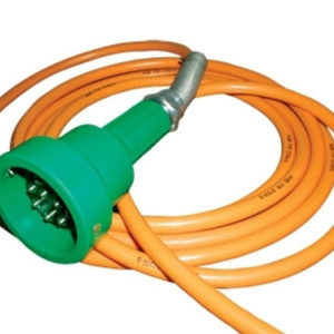 SC32679 Plug and Cable Assembly, Green Plug, Straight Cable, 20 ft.