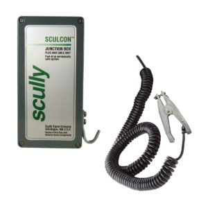 SC08815NV SC-47CC-CLMP Sculcon Junction Box, Ground Clamp, Blk Coiled Cable, 32 ft.