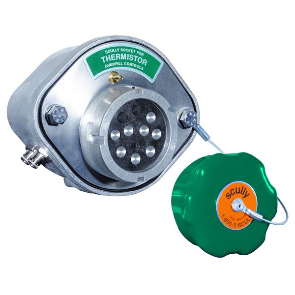 SC08823 SJ-6S 2 Wire Thermistor Socket, 8 Pin, with Switch and Air Valve