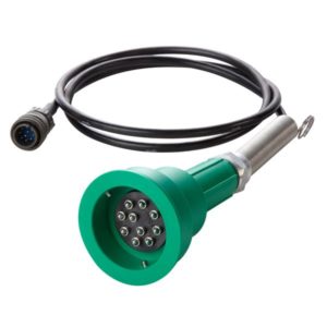 SC08926 PCAM 10 Pole Scully Style Plug and Cable, for Universal Truck Tester