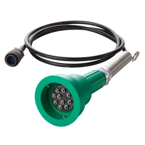 SC08926 PCAM 10 Pole Scully Style Plug and Cable, for Universal Truck Tester