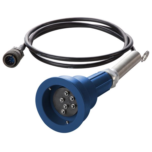 SC08927 PCAM 6 Pole WOGA Style Plug and Cable, for Universal Truck Tester