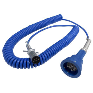 SC09672 6 Contact, 3 J Slot Pull Away Plug SC-6WP with 30 ft. Coiled Cable