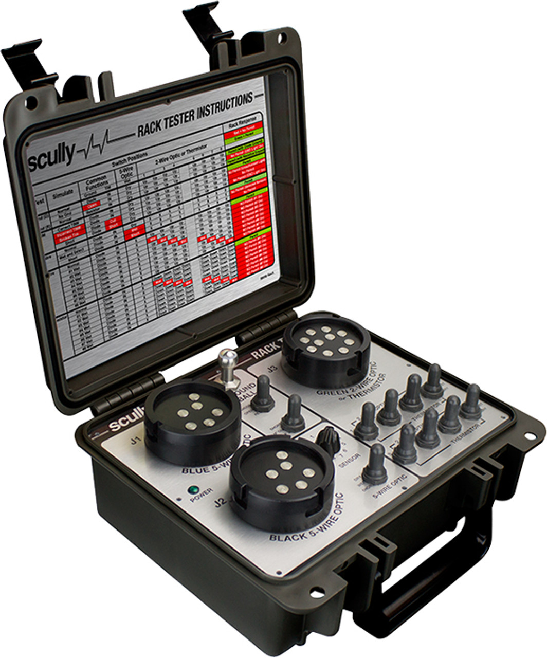 SC09832 Scully Manual Loading Rack Tester