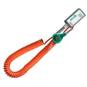 SC21818 Hardwire Thermistor Overfill 30 ft. Coiled Cord, Plug, 2 J Slot Pins, 8 Contact Pins