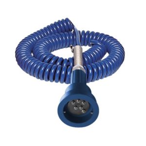 SC21831 Optic Plug and 30 ft. Coiled Cord, 3 J Slot pins, 6 Contact Pins
