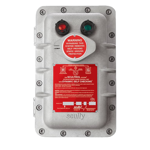 SC07931 ST-35-240-ELK Multiple point Optic Sensing Overfill Prevention Controller with Indicator Lamps, 115V AC